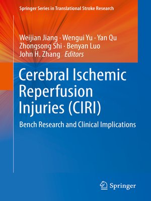 cover image of Cerebral Ischemic Reperfusion Injuries (CIRI)